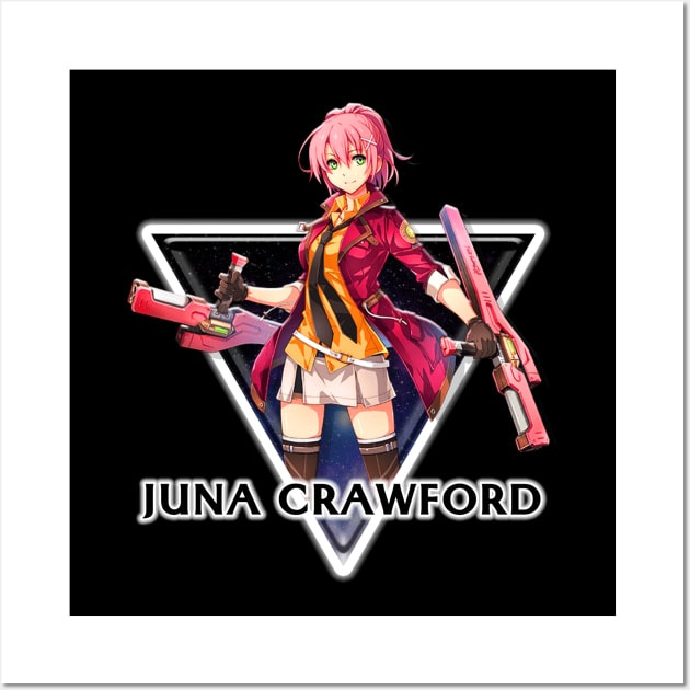 Trails of Cold Steel  - Juna Crawford Wall Art by RayyaShop